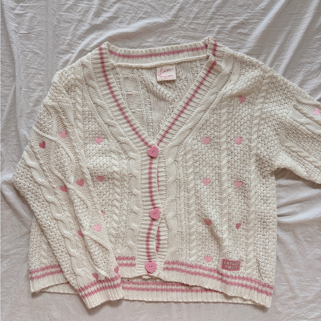 Official Lover Cardigan From Taylor Swifts Merch Store